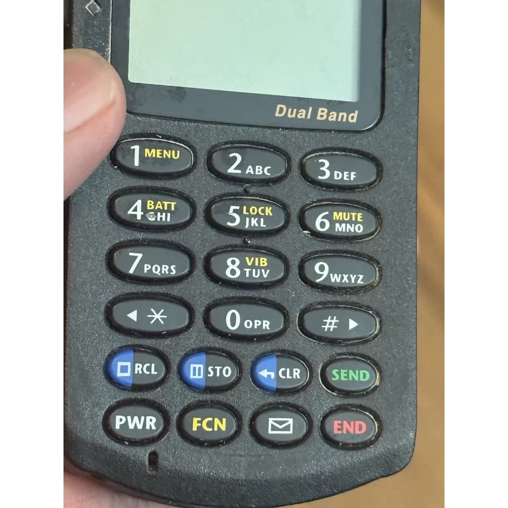 Motorola StarTAC Black (Verizon) Dual Band LCD Display Flip Cell Phone For Parts